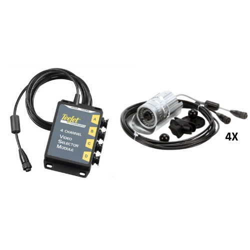 90-02565 | Kit, Video Selector with 4 Cameras & 6 m Extension